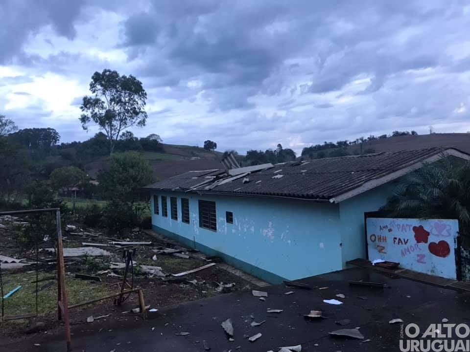 Temporais causam prejuízos a mais de 60 famílias em Cerro Grande