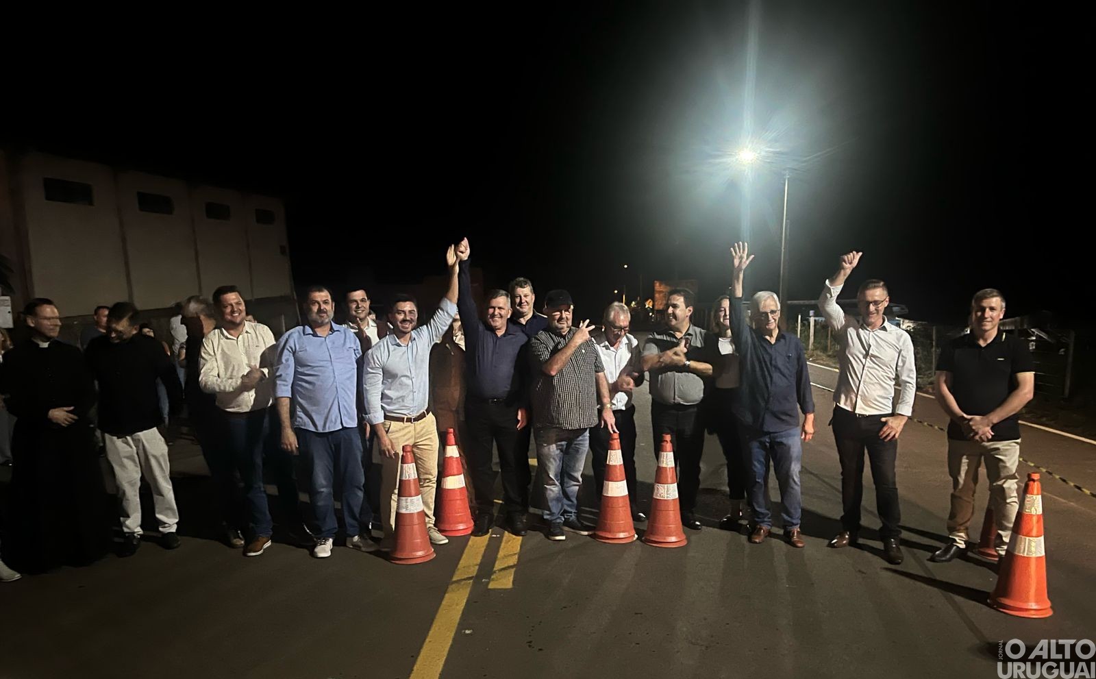 Inaugurada obra de asfaltamento em alpestre