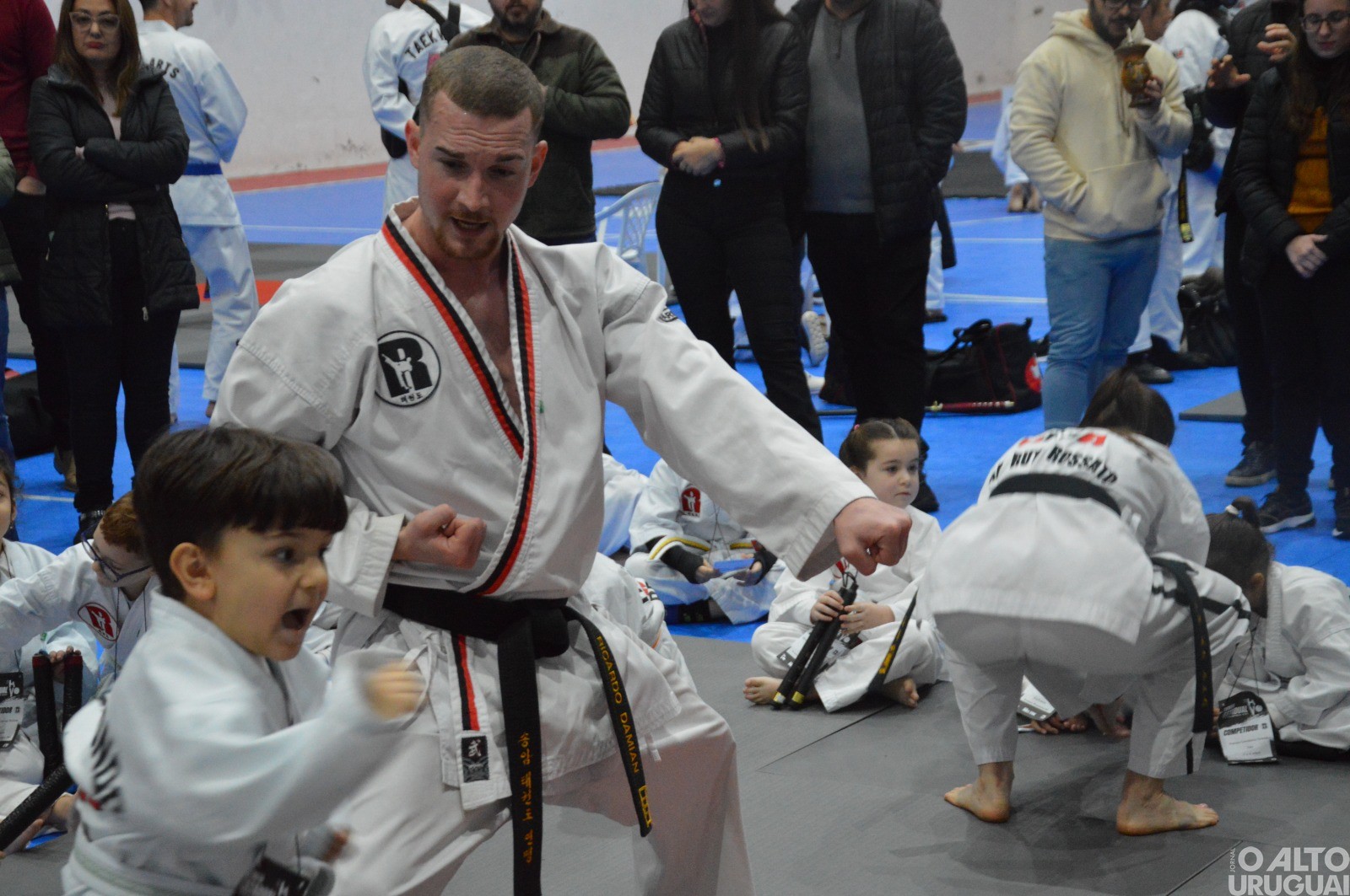 Torneio Estadual de Taekwondo reúne 300 atletas em FW