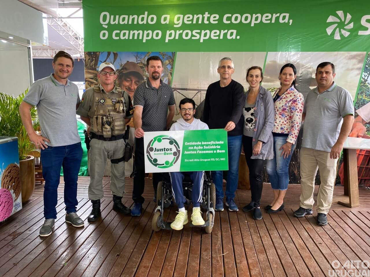 Entidades recebem mais de R$ 250 mil da Juntos Fazemos o Bem