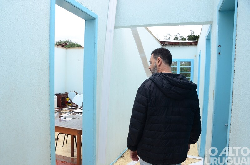 Vendaval em Pinheirinho do Vale: “Foi um filme de terror o que nós presenciamos”