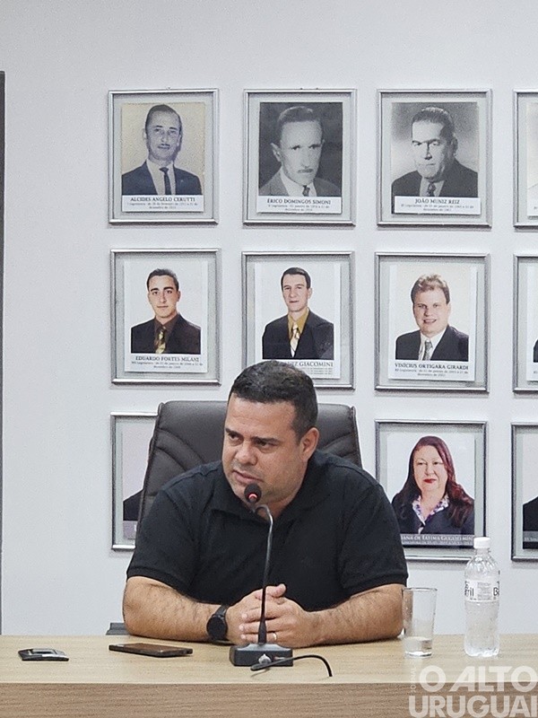 Iluminação pública é tema de audiência em Frederico Westphalen