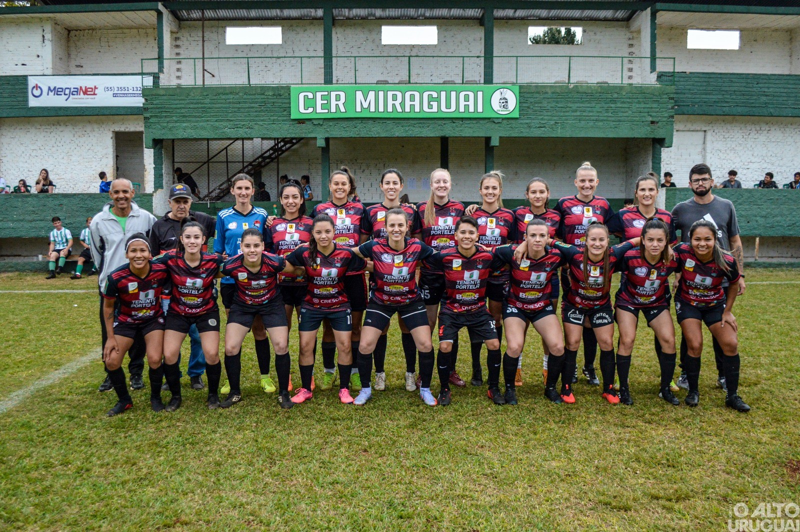 Gurias do Yucumã realizam amistoso em Tenente Portela