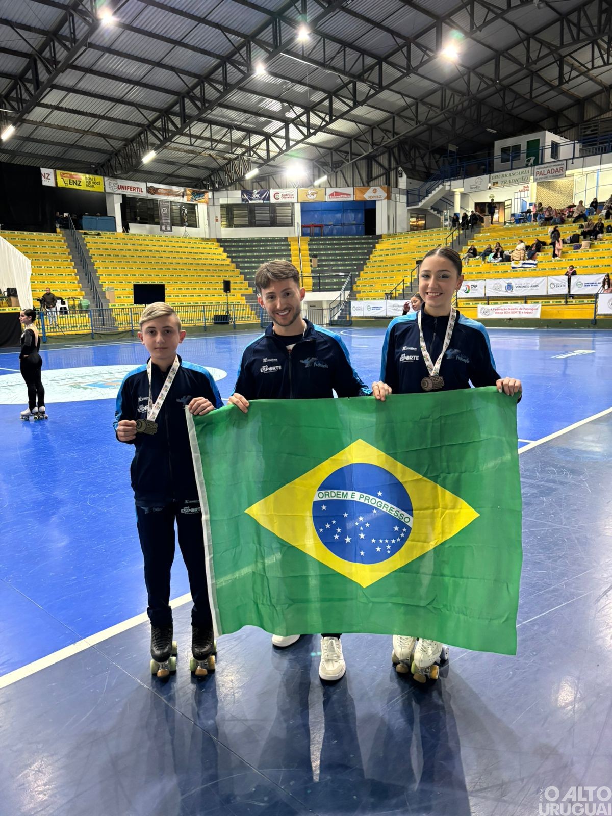 Atletas do Magia do Patinação conquistam mais duas medalhas no Sul-americano