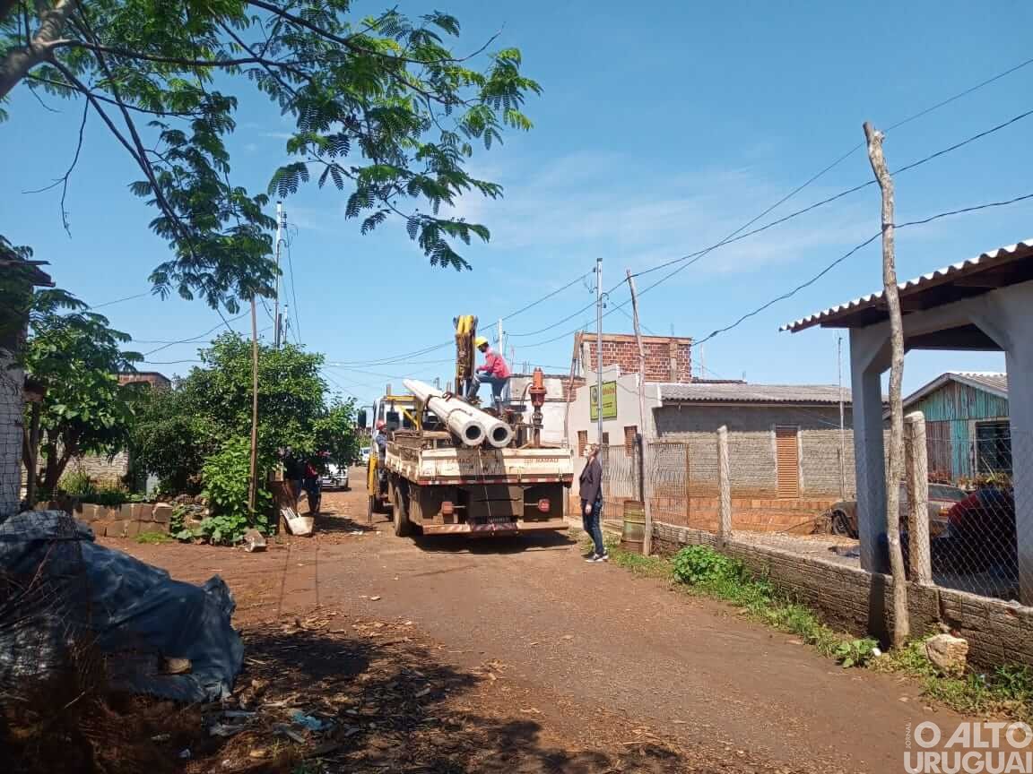 Loteamentos Conquista e Osvaldo Cruz recebem rede de energia elétrica