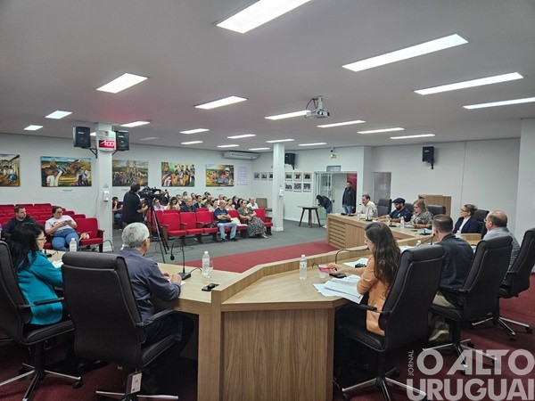 Executivo retira projeto de tramitação na Câmara de Vereadores de FW