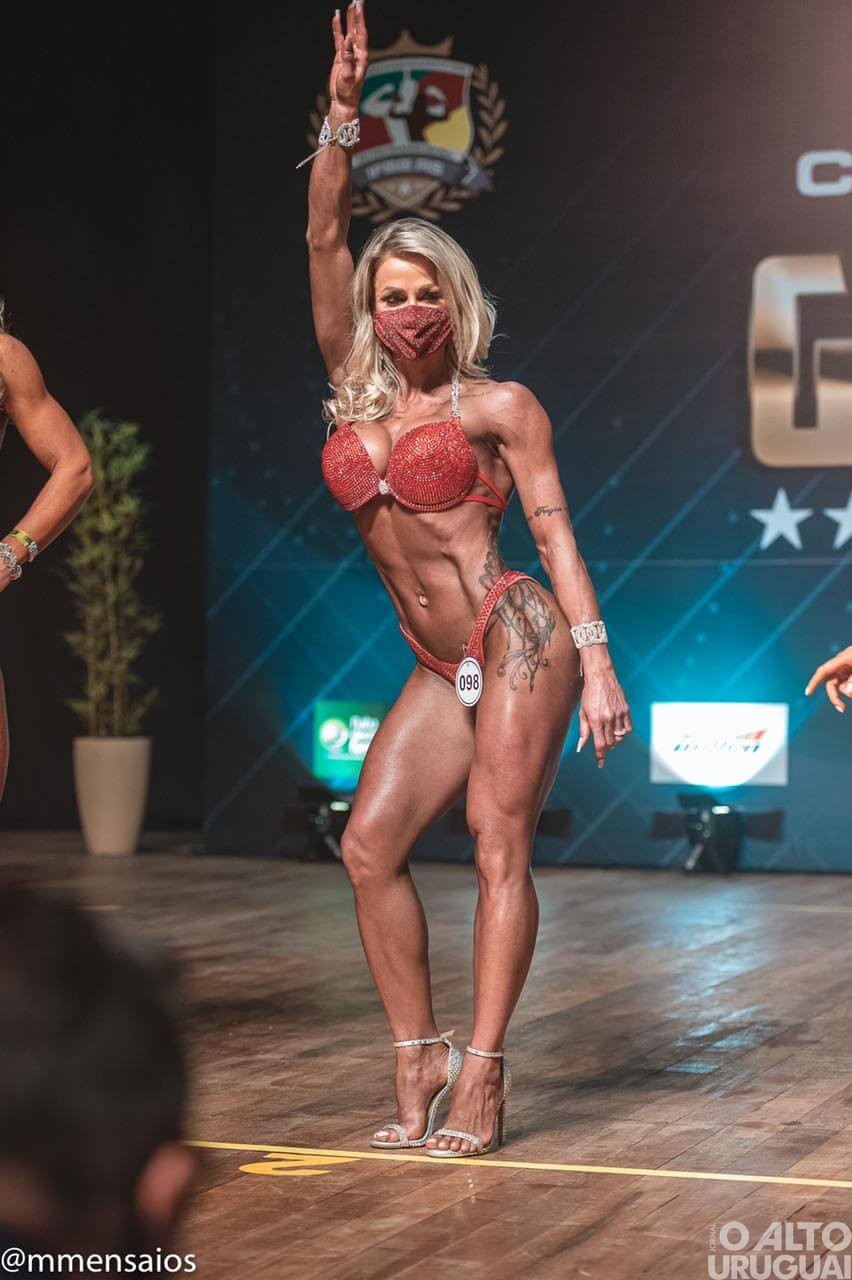 Frederiquense conquista título de campeã gaúcha em fisiculturismo