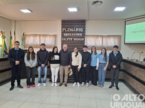 Projeto Vereador Mirim pesquisa personalidades de Pinhal