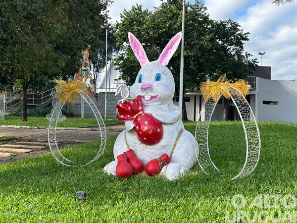 Evento da chegada do coelho da Páscoa acontece neste sábado em Seberi