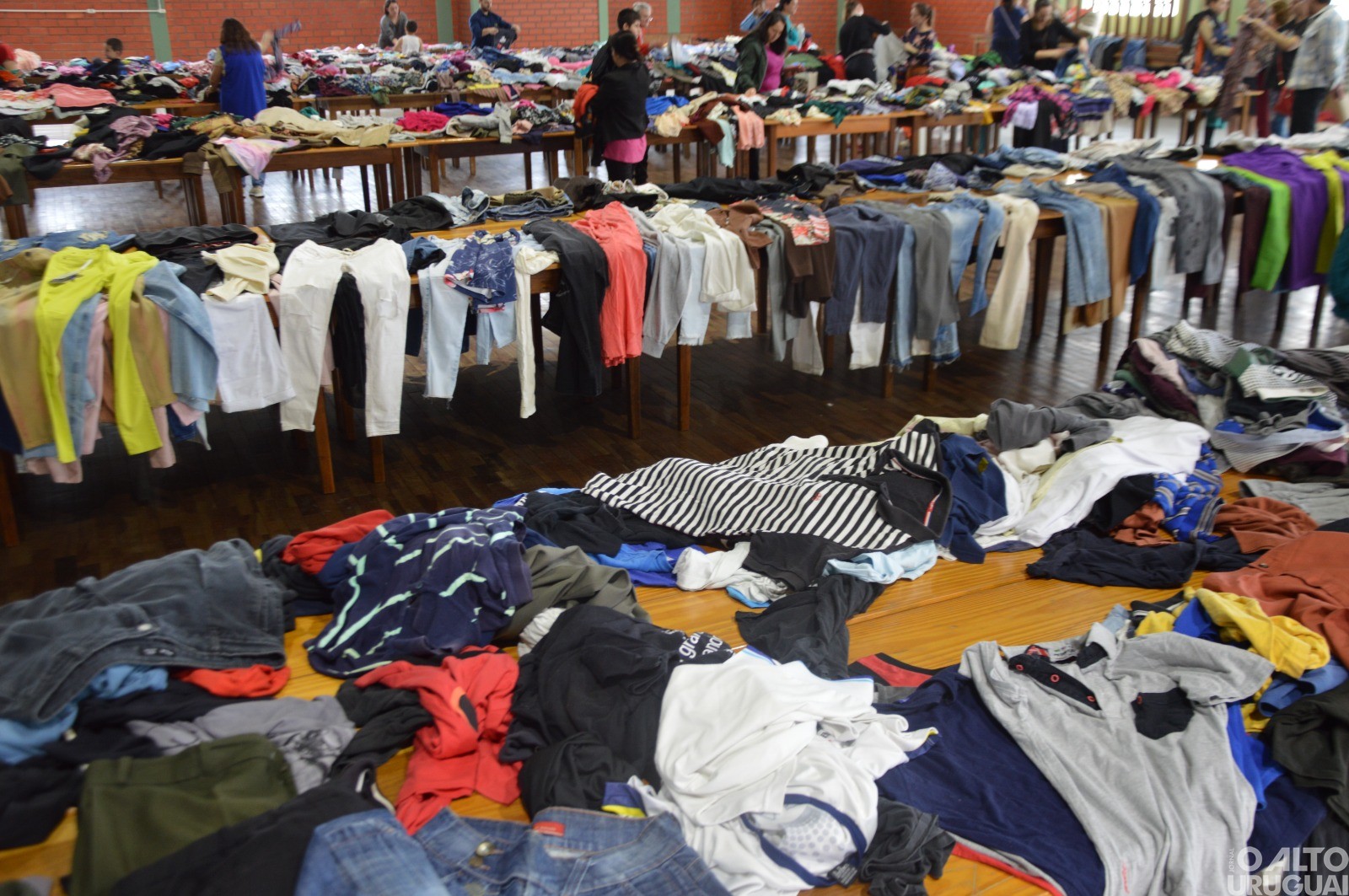 Mais uma edição do Varal da Solidariedade é realizada em FW