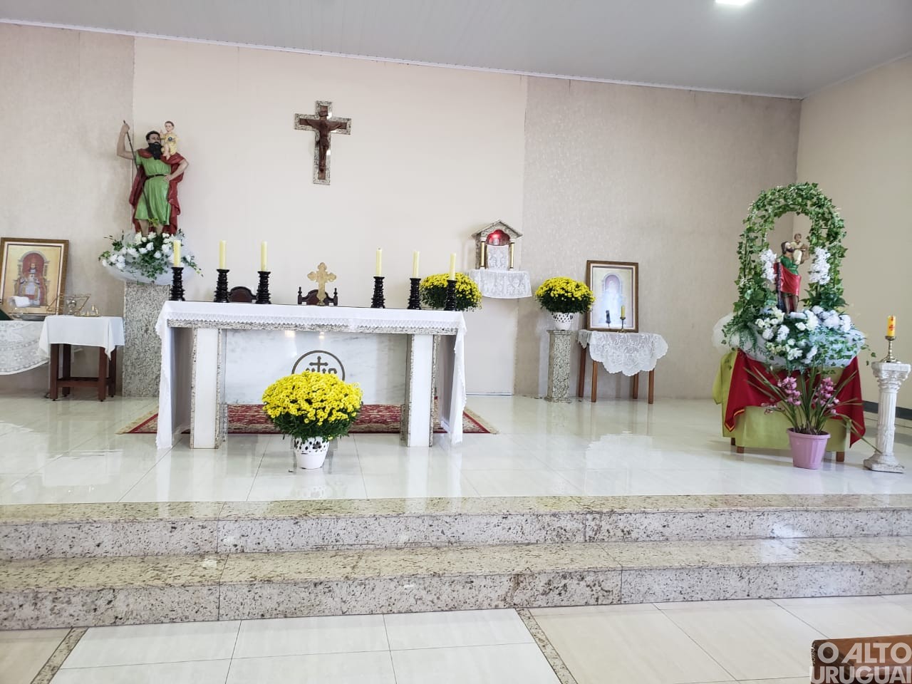 Festa de São Cristóvão reúne fiéis e mobiliza comunidade em Seberi