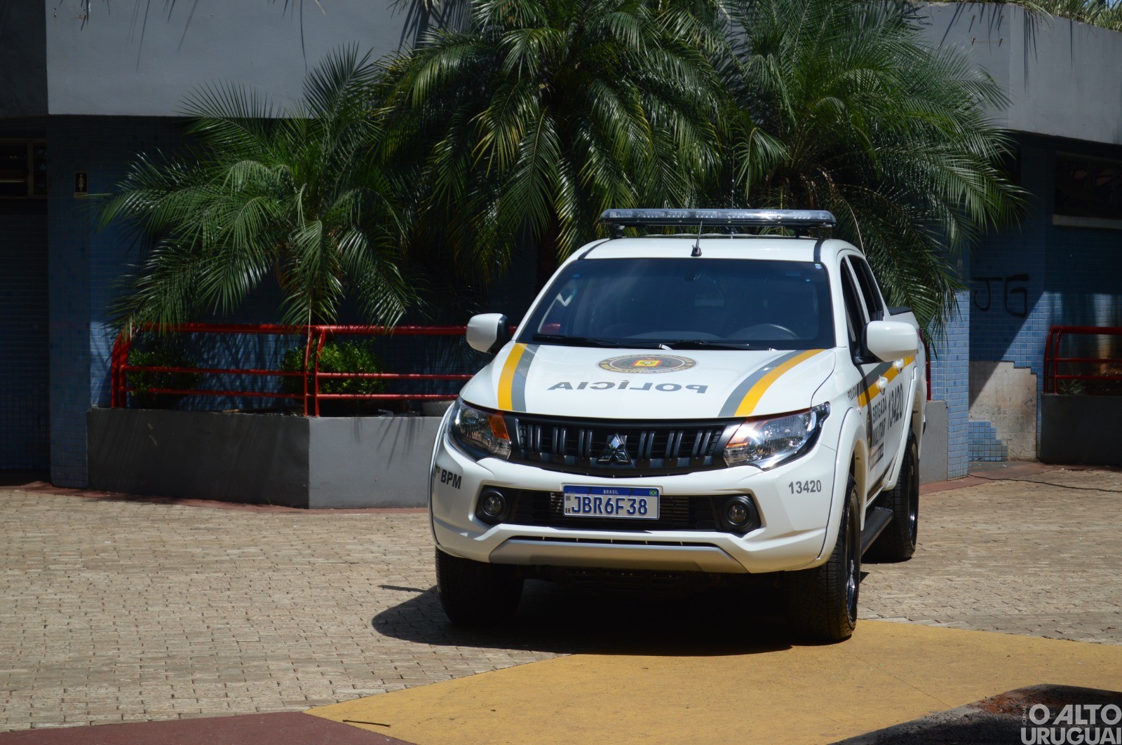 37º BPM recebe viatura destinada via Piseg