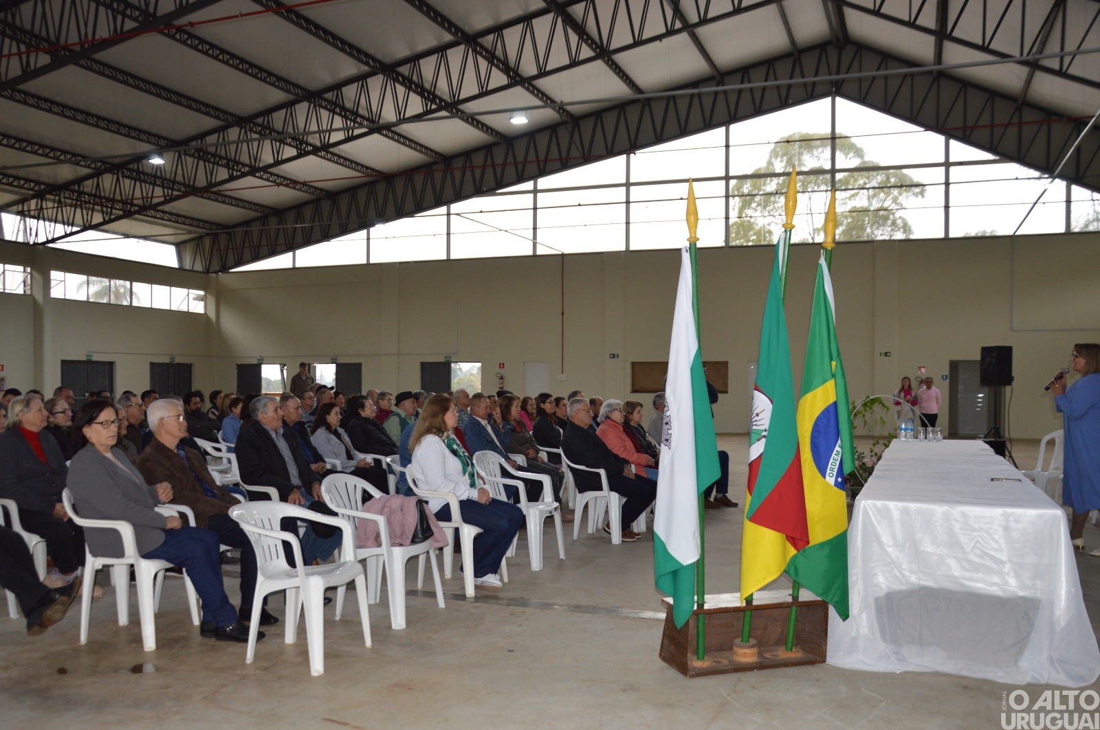 Centro de Eventos Municipal Barril Parque é inaugurado em FW