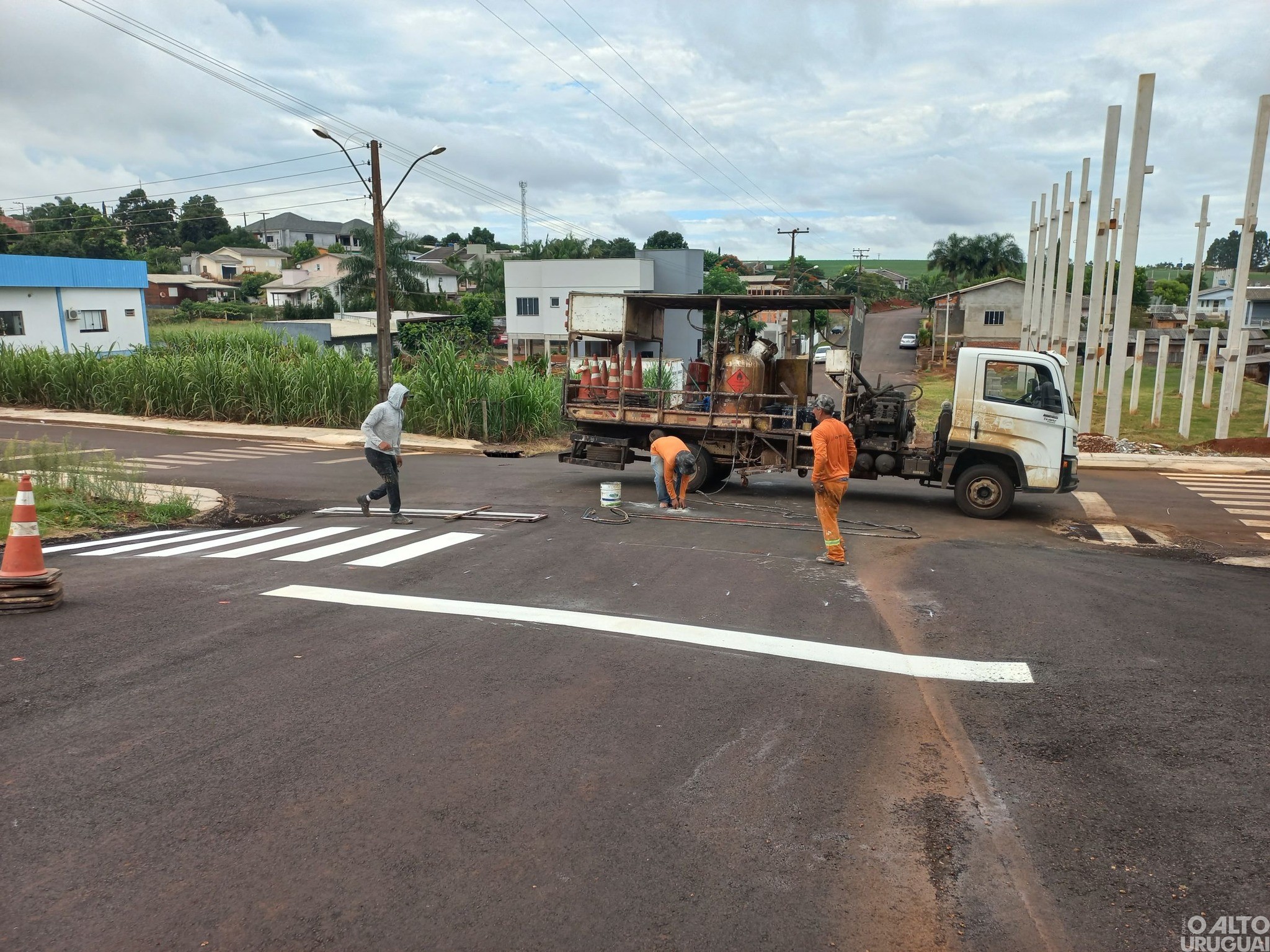 Boa Vista das Missões recebe sinalização em vias asfaltadas