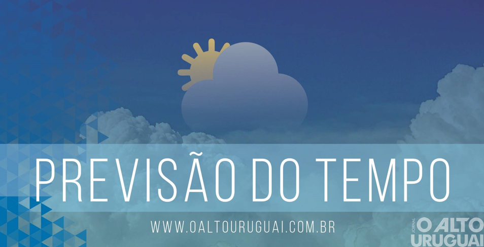 Clima ensolarado e pancadas de chuva são previstas para a semana