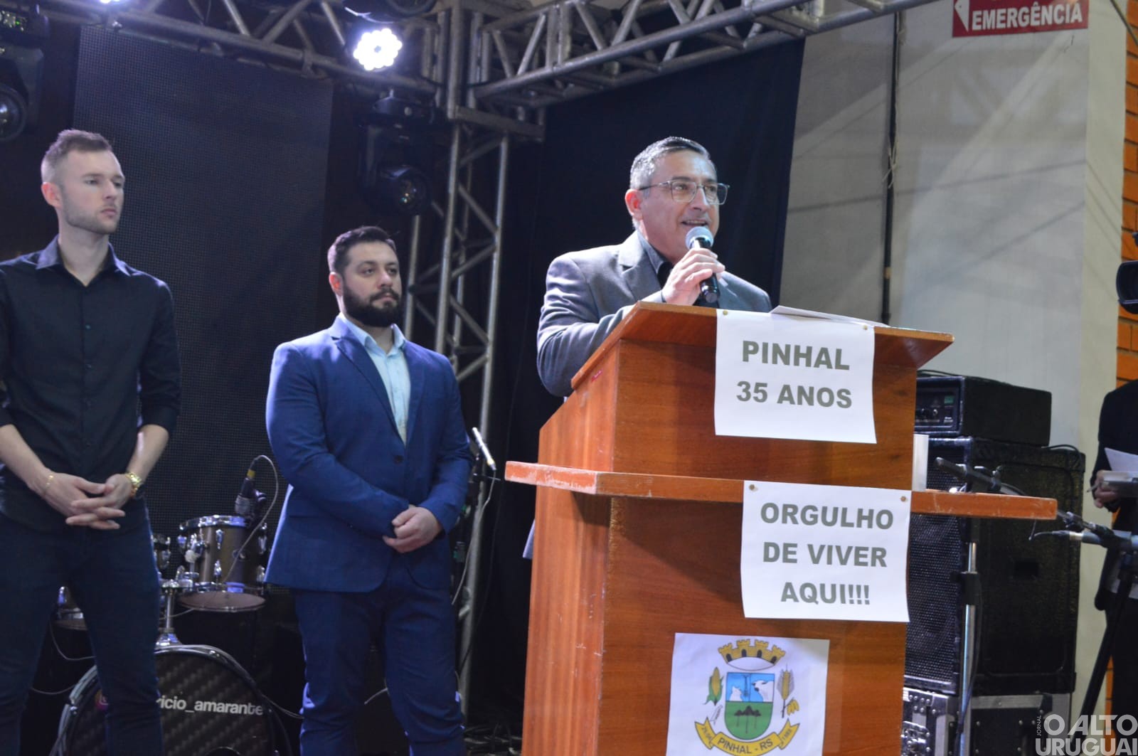 Almoço comunitário também marca as comemorações dos 35 anos de Pinhal