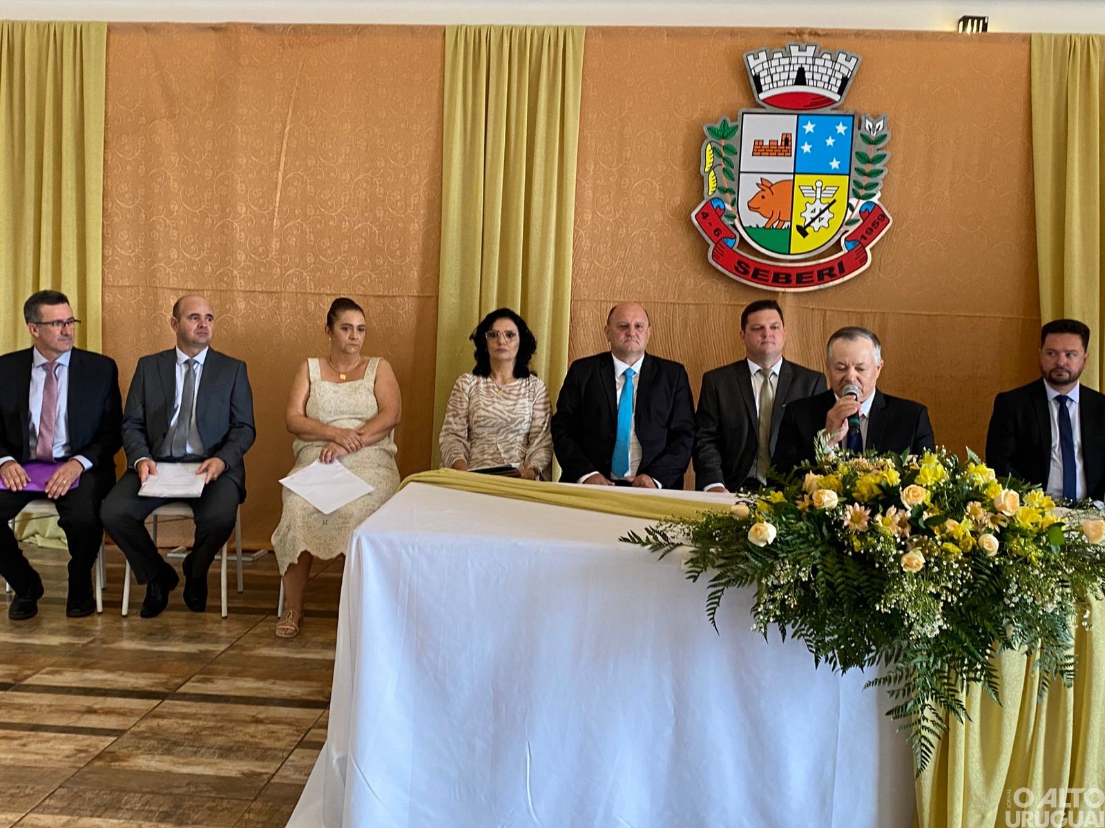 Prefeito e vereadores de Seberi tomam posse