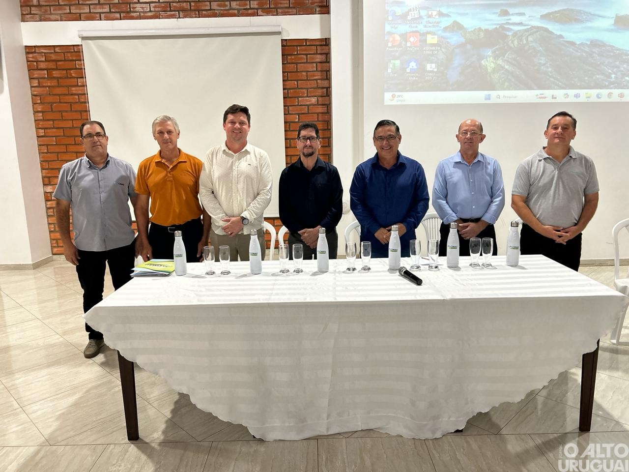 Presidência da AMZOP prestigia assembleias e eleições do CIGRES e CIMAU