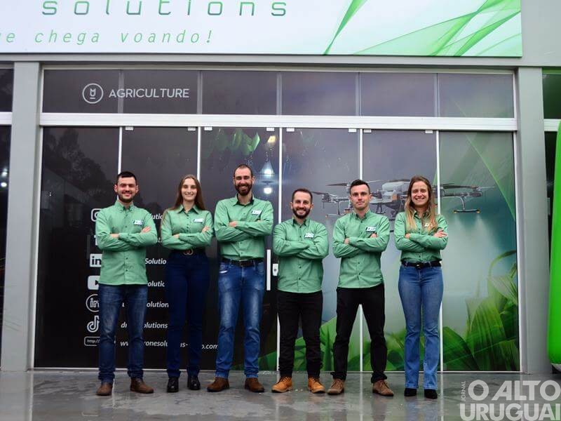 Empresa de drones de pulverização agrícola inaugura sede em FW