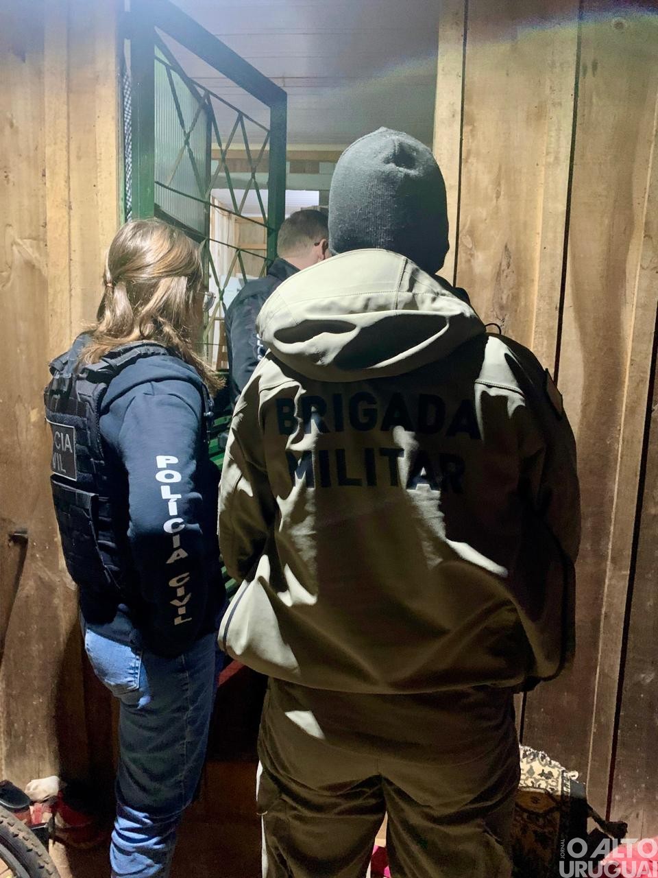 Polícia Civil e BM combatem o narcotráfico em Seberi