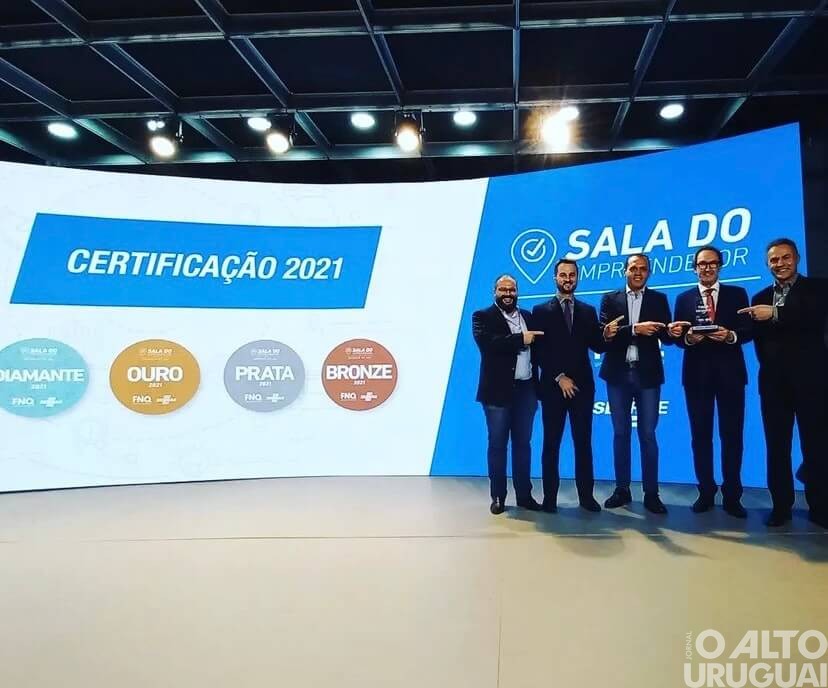 Sala do Empreendedor de FW é agraciada com Selo de Diamante pelo Sebrae RS