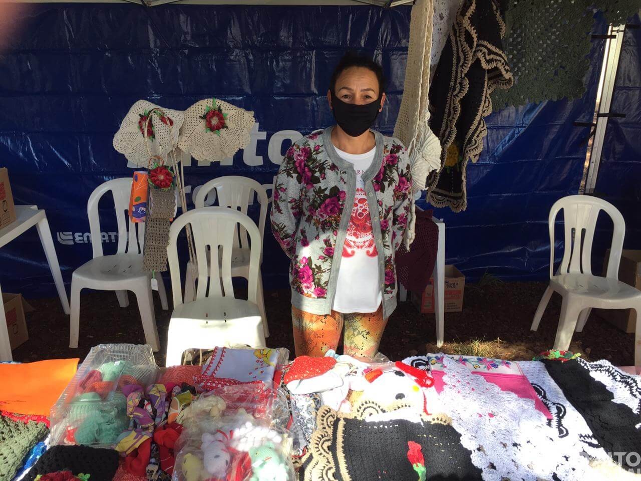 Cristal do Sul: feira movimenta comércio de produtos da agricultura familiar