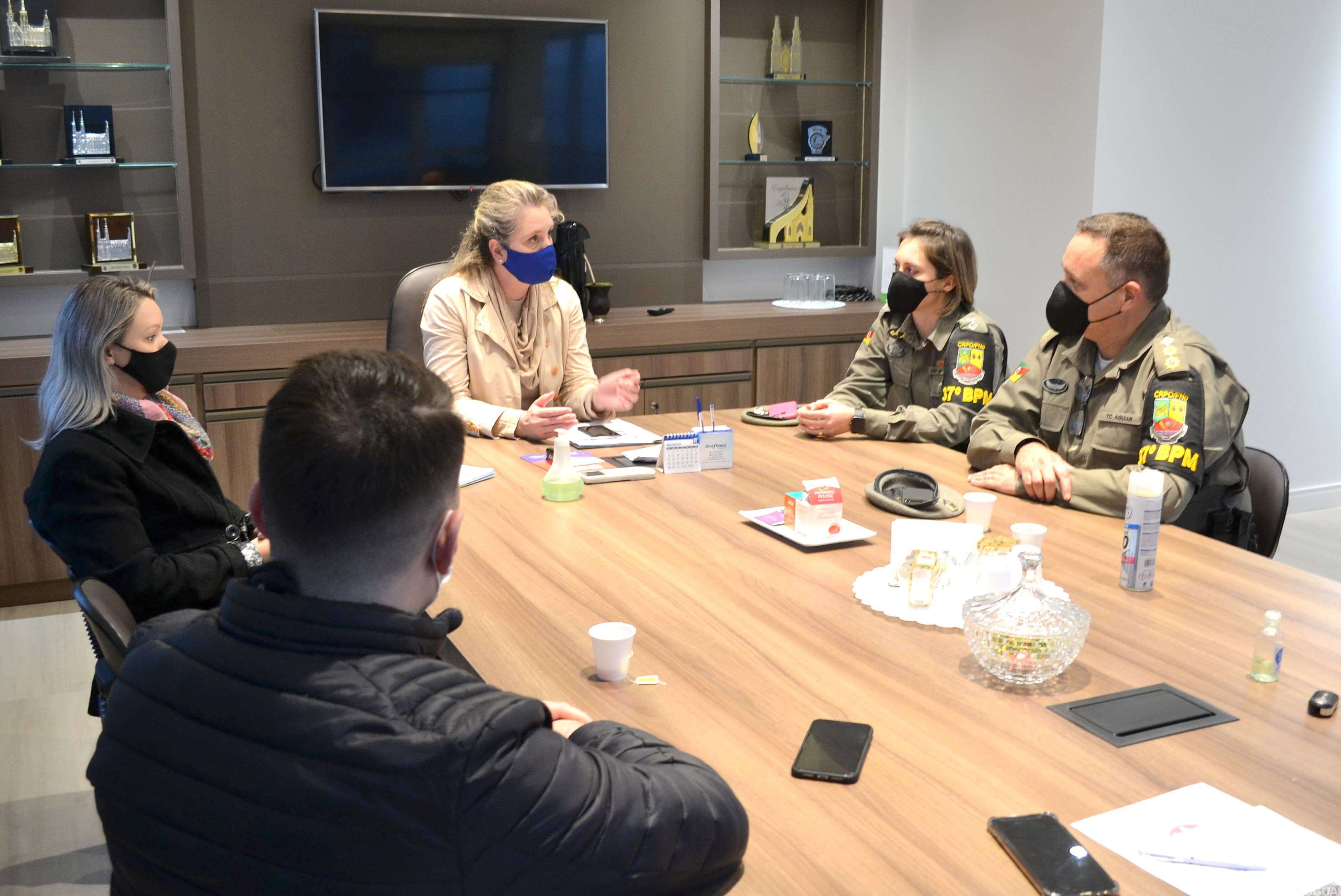 Associação Empresarial e BM tratam sobre Piseg