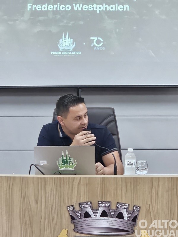 Iluminação pública é tema de audiência em Frederico Westphalen