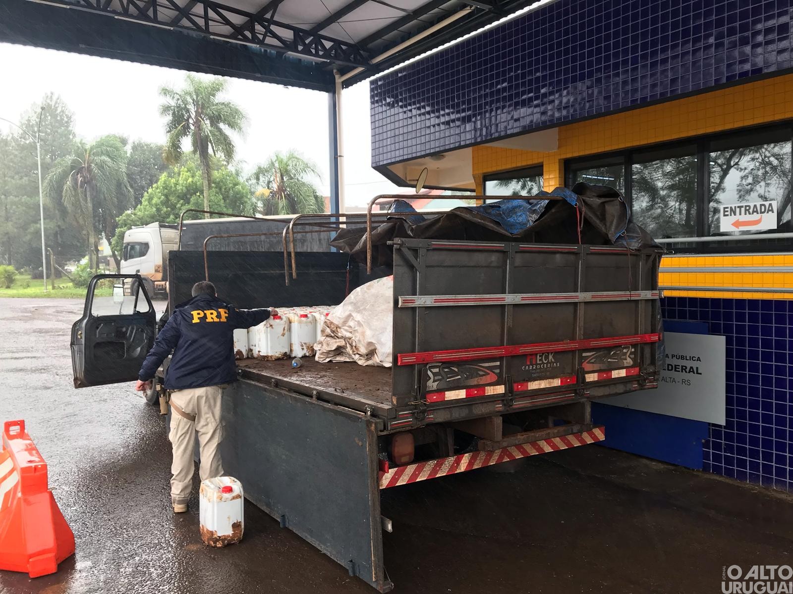 PRF apreendeu mais de 30 toneladas de drogas no RS em 2024