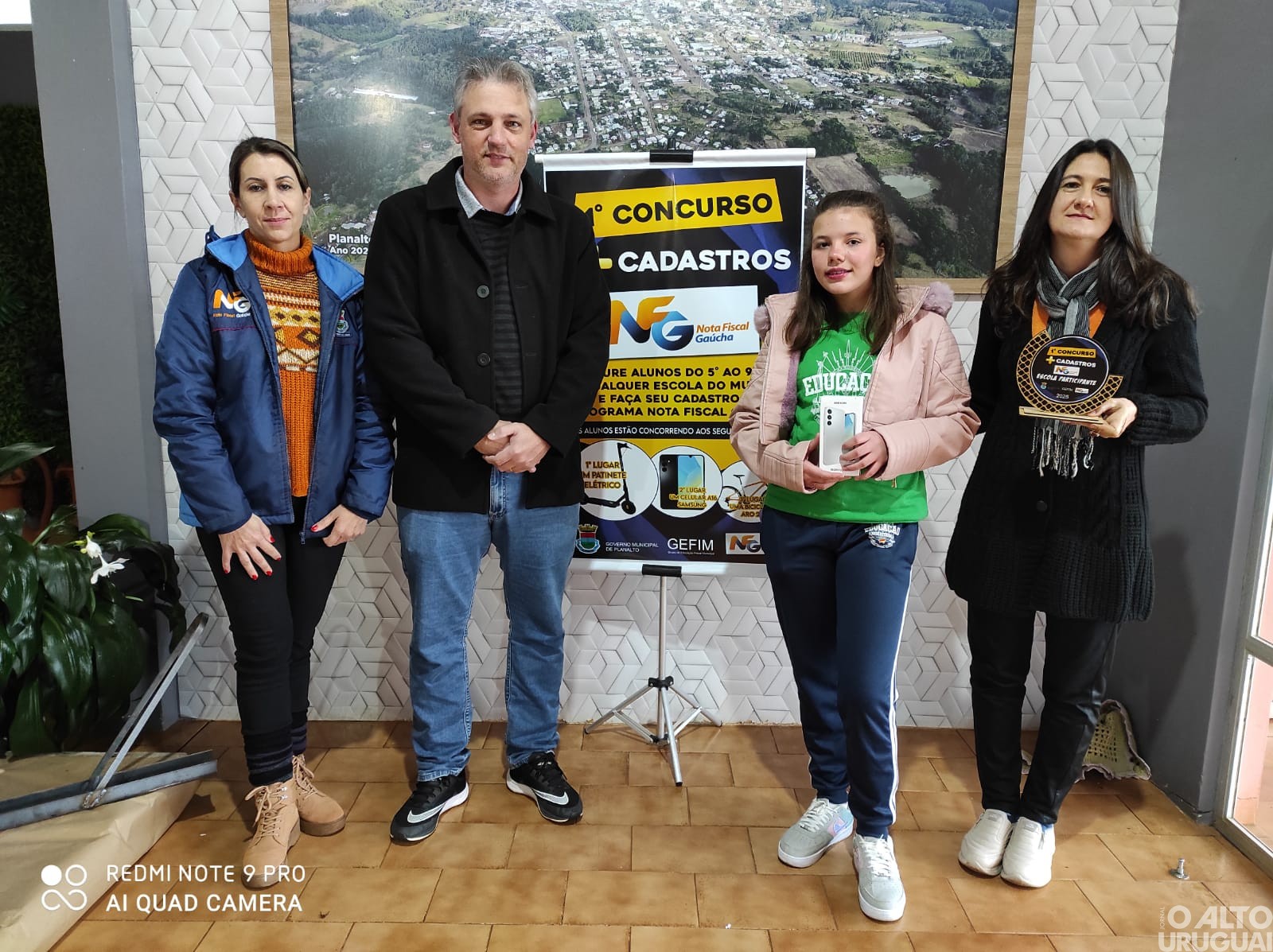 Planalto realiza 1º Concurso Mais Cadastros da Nota Fiscal Gaúcha