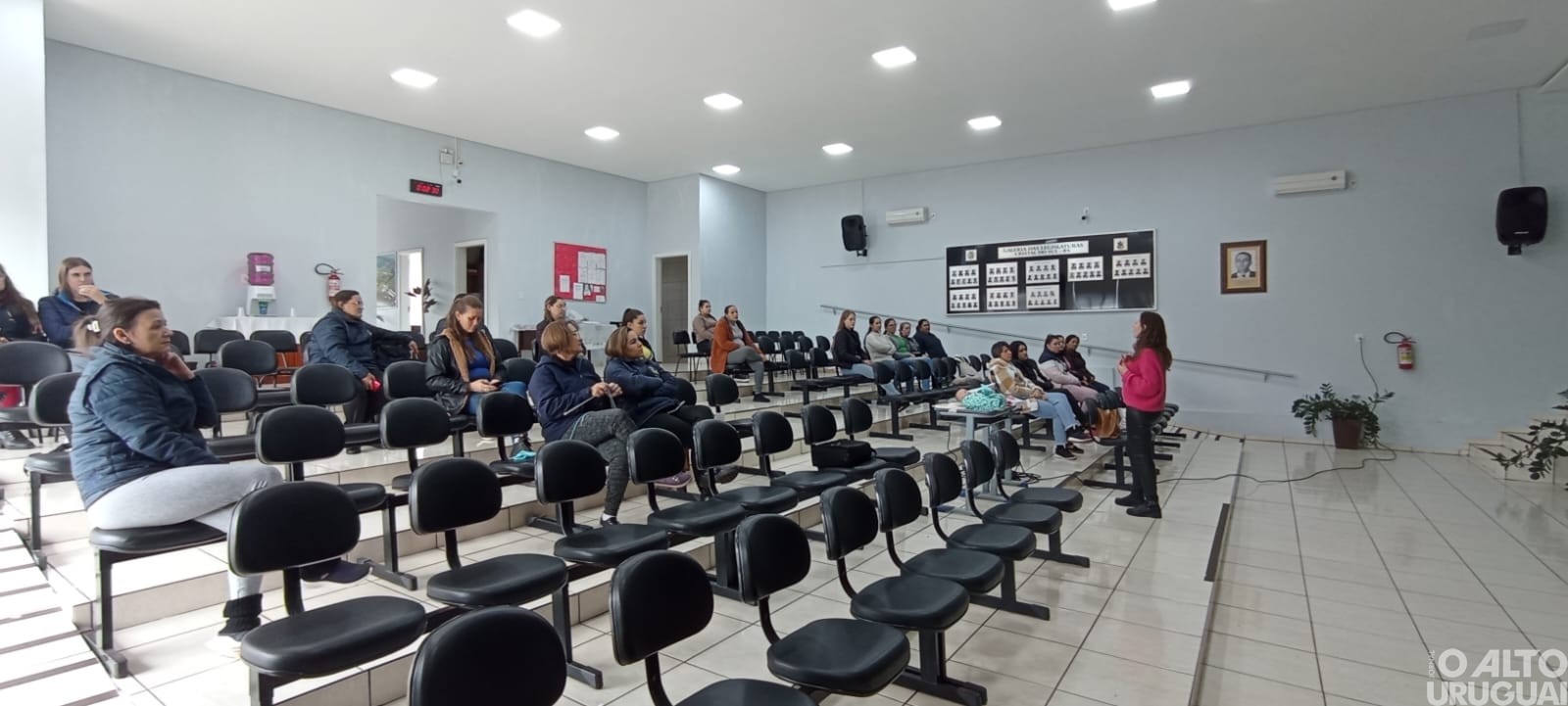 Curso de gestantes é realizado em Cristal do Sul