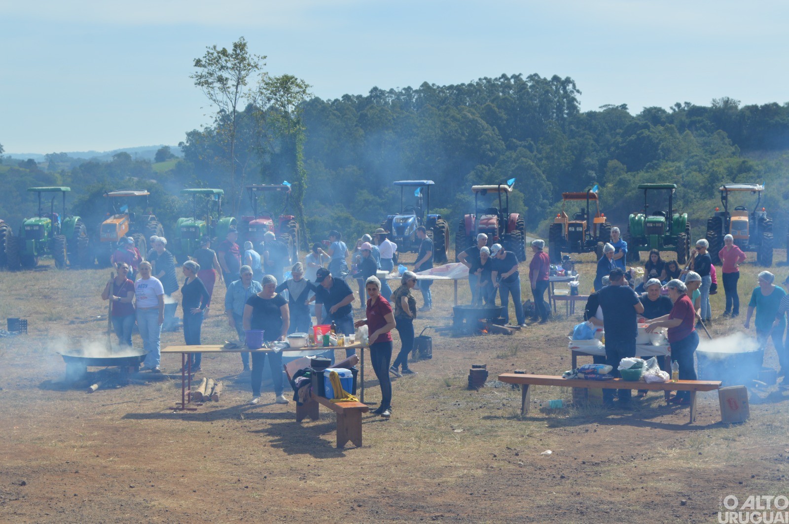 Almoço popular e corte do bolo marcam os 57 anos de Palmitinho