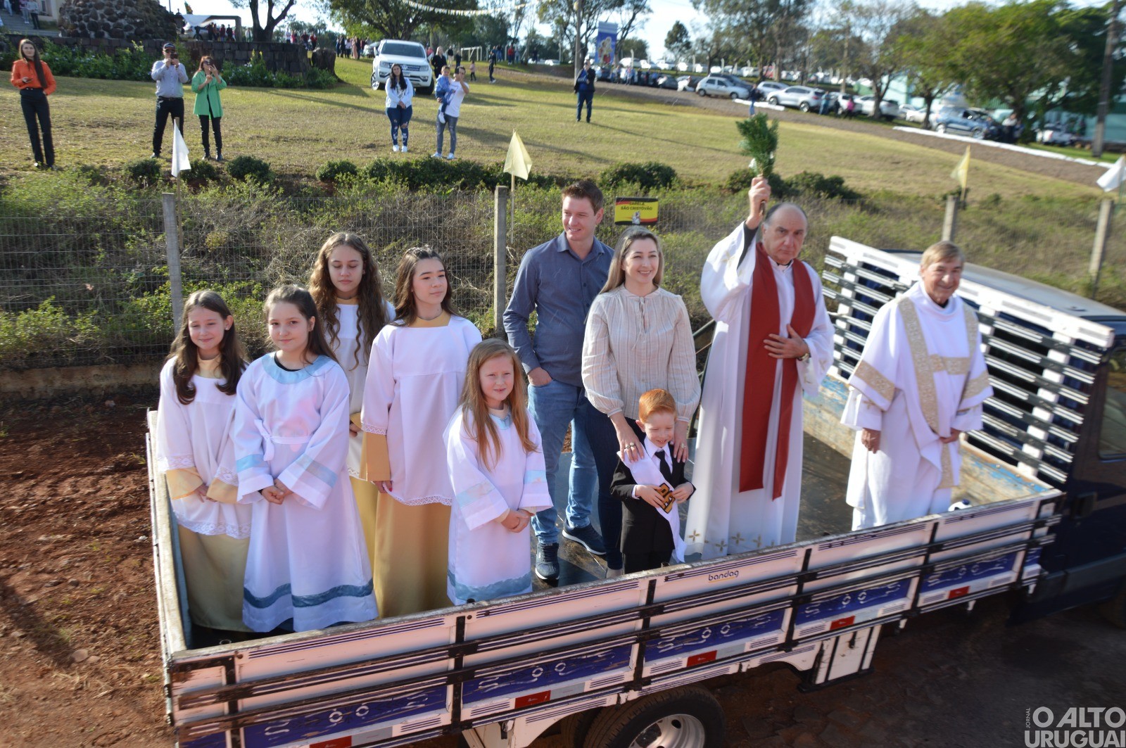 Centenas de pessoas participam da Festa de São Cristóvão em FW