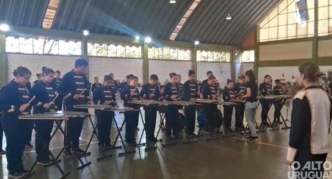 Banda Marcial Municipal Fortaleza do Alto Uruguai de Seberi é destaque em competição