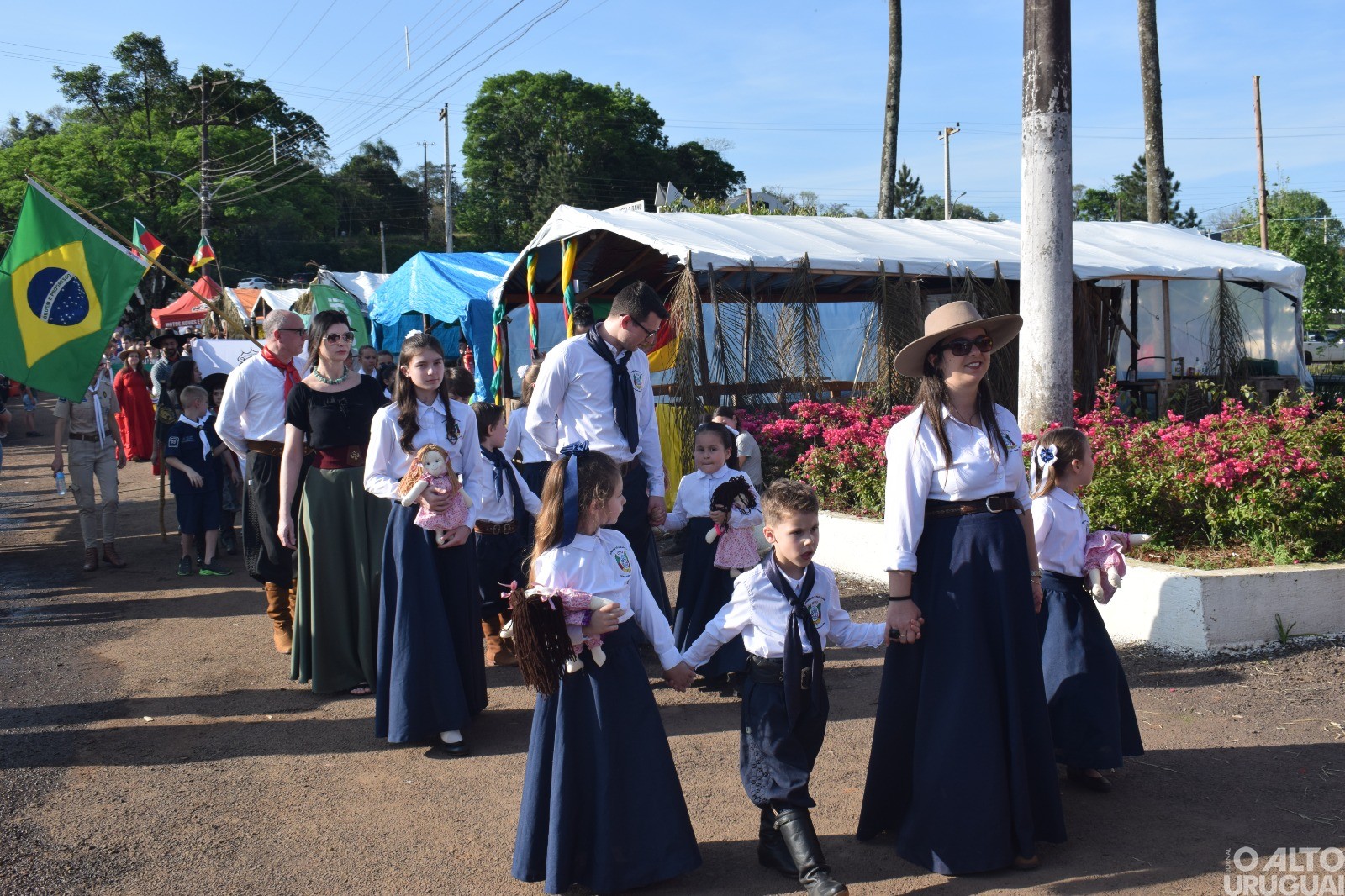 Desfile Farroupilha é realizado em FW
