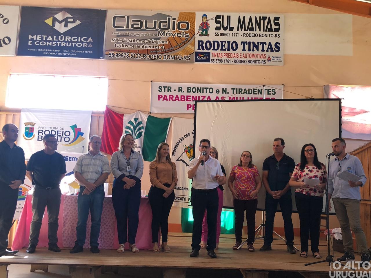 Mulheres de Rodeio Bonito e Novo Tiradentes participam de encontro intermunicipal