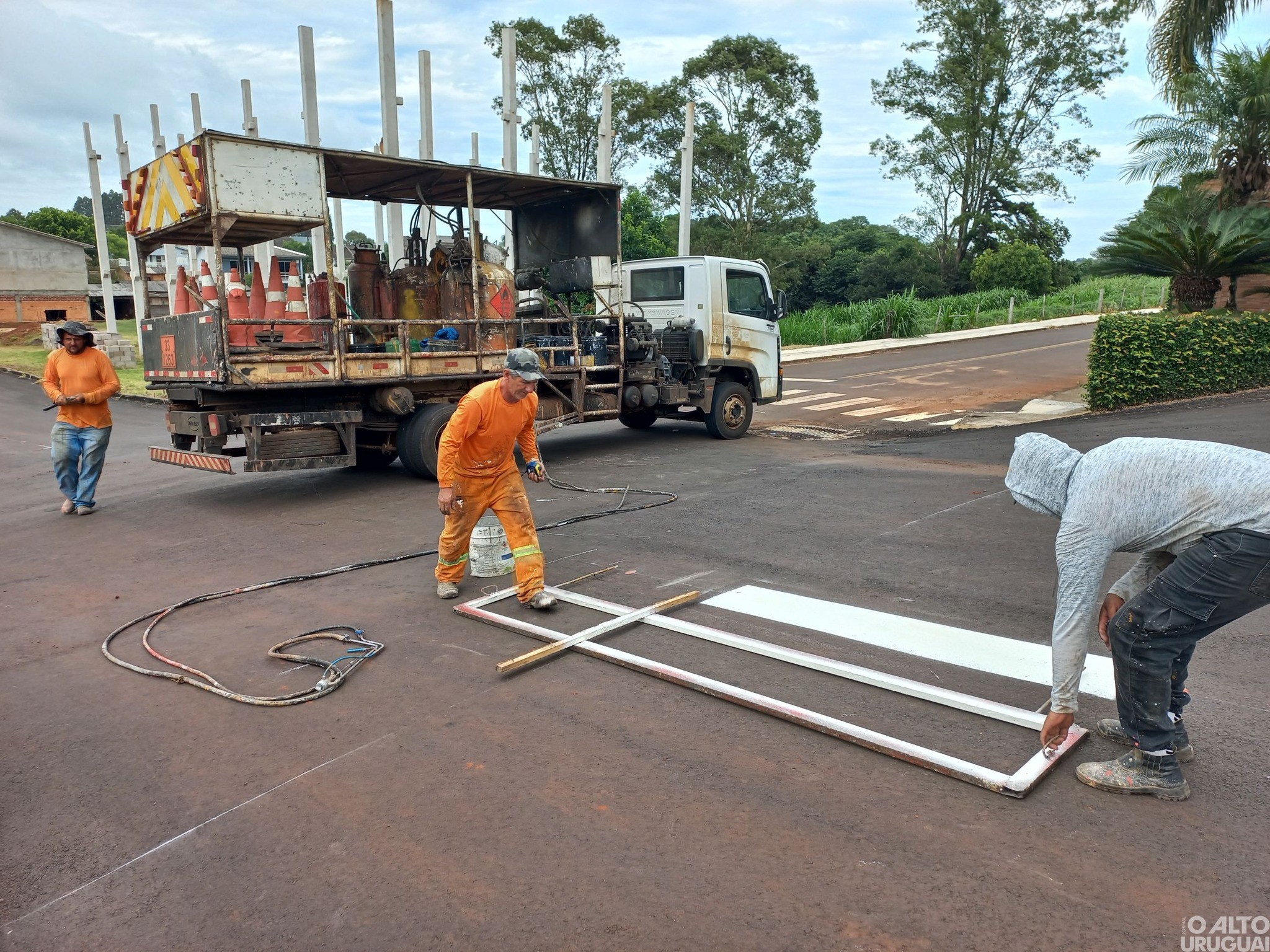 Boa Vista das Missões recebe sinalização em vias asfaltadas