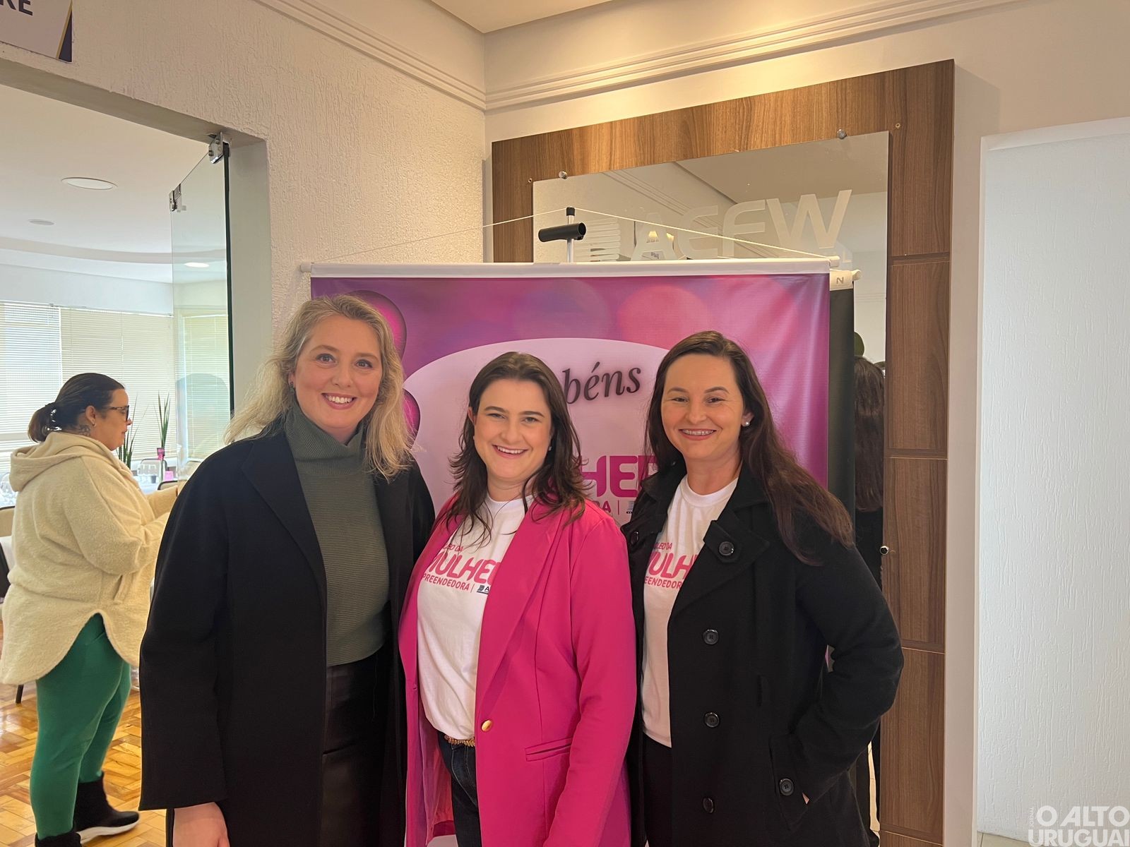 Liderança feminina é destaque na AEFW