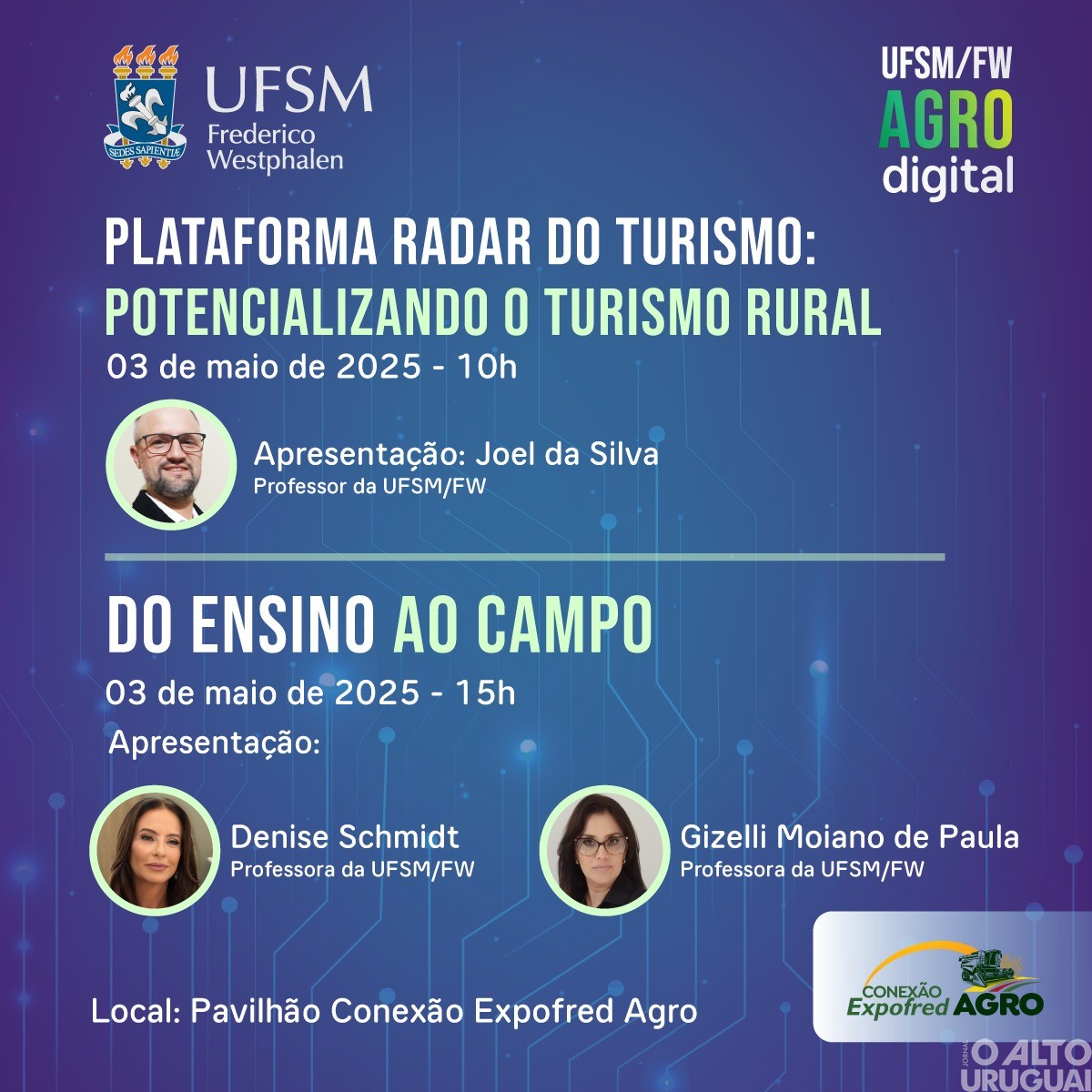 UFSM/FW participa do Pavilhão Conexão Expofred Agro