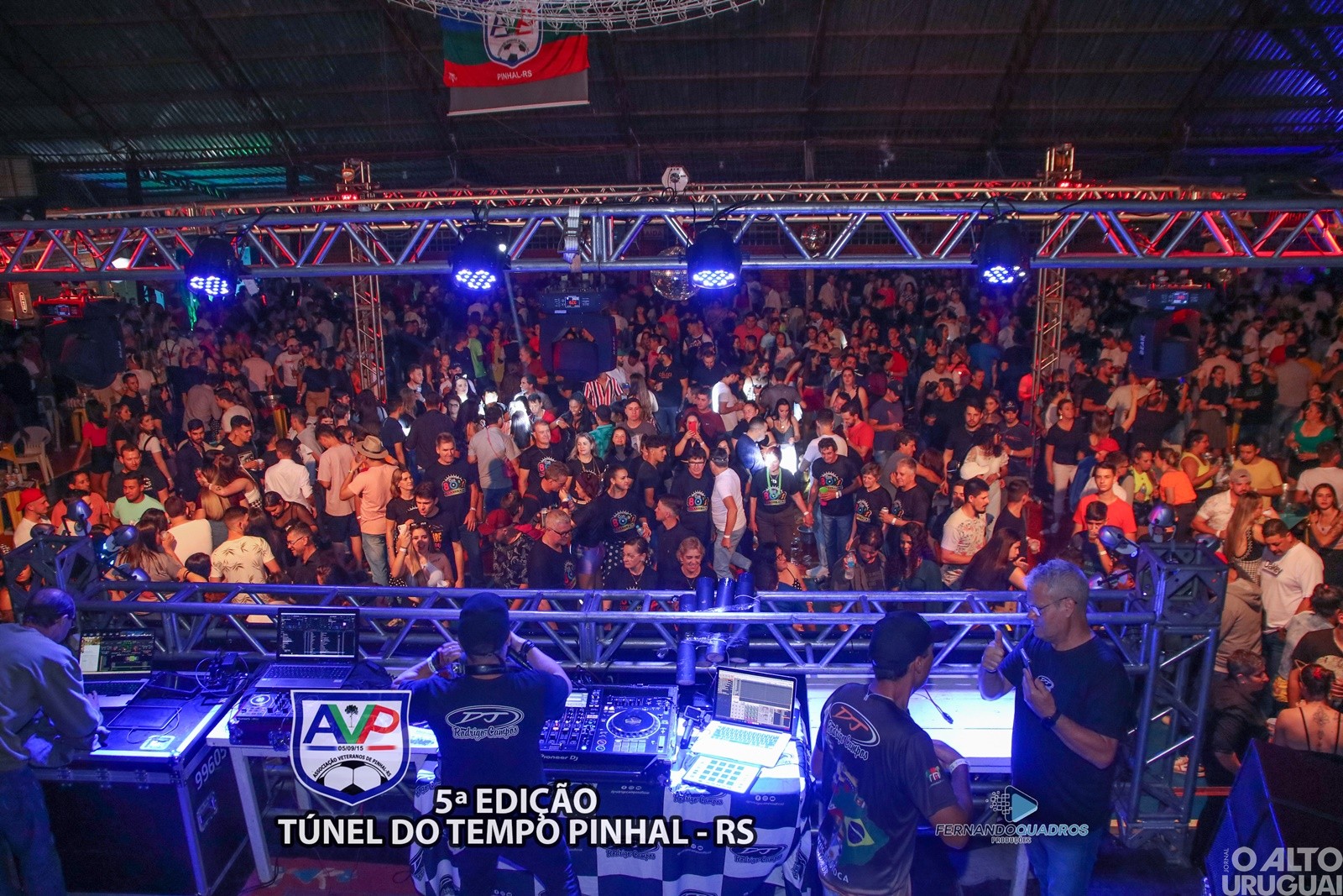 Túnel do Tempo reúne mais de 1,6 mil pessoas em Pinhal