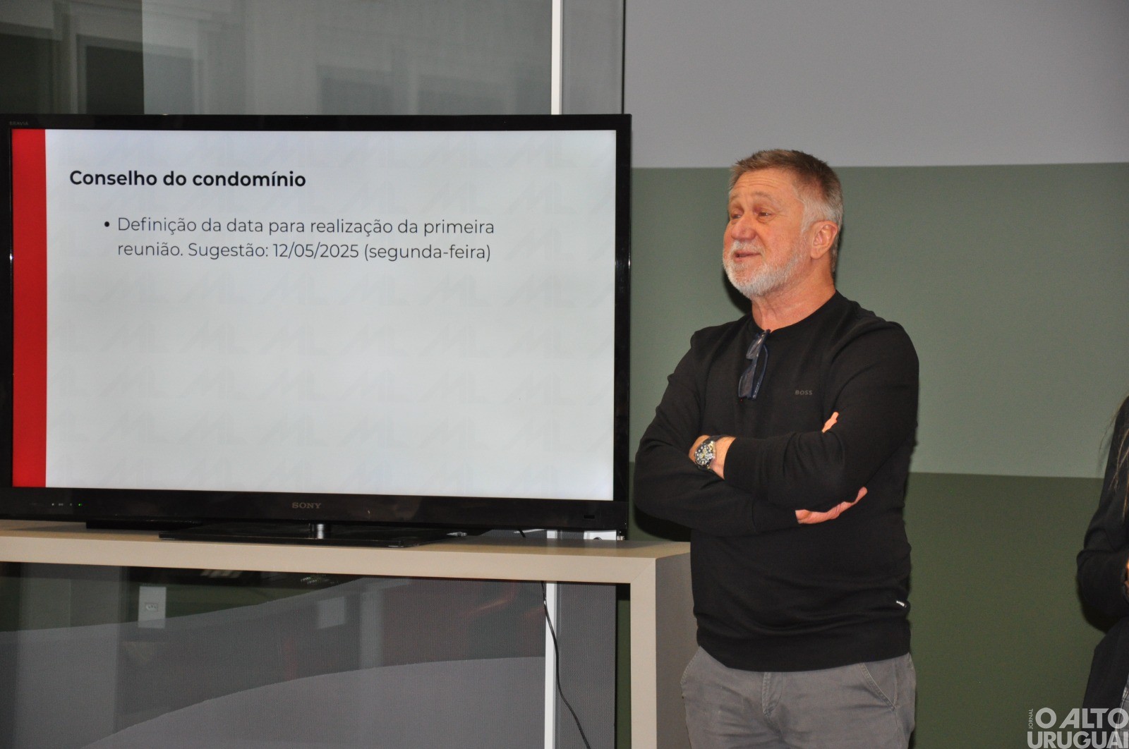 Marcos Lima celebra a entrega do Figueiras Park