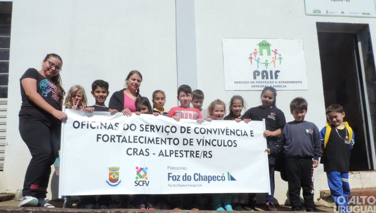 Crianças e adolescentes de Alpestre participam de jogos corporativos