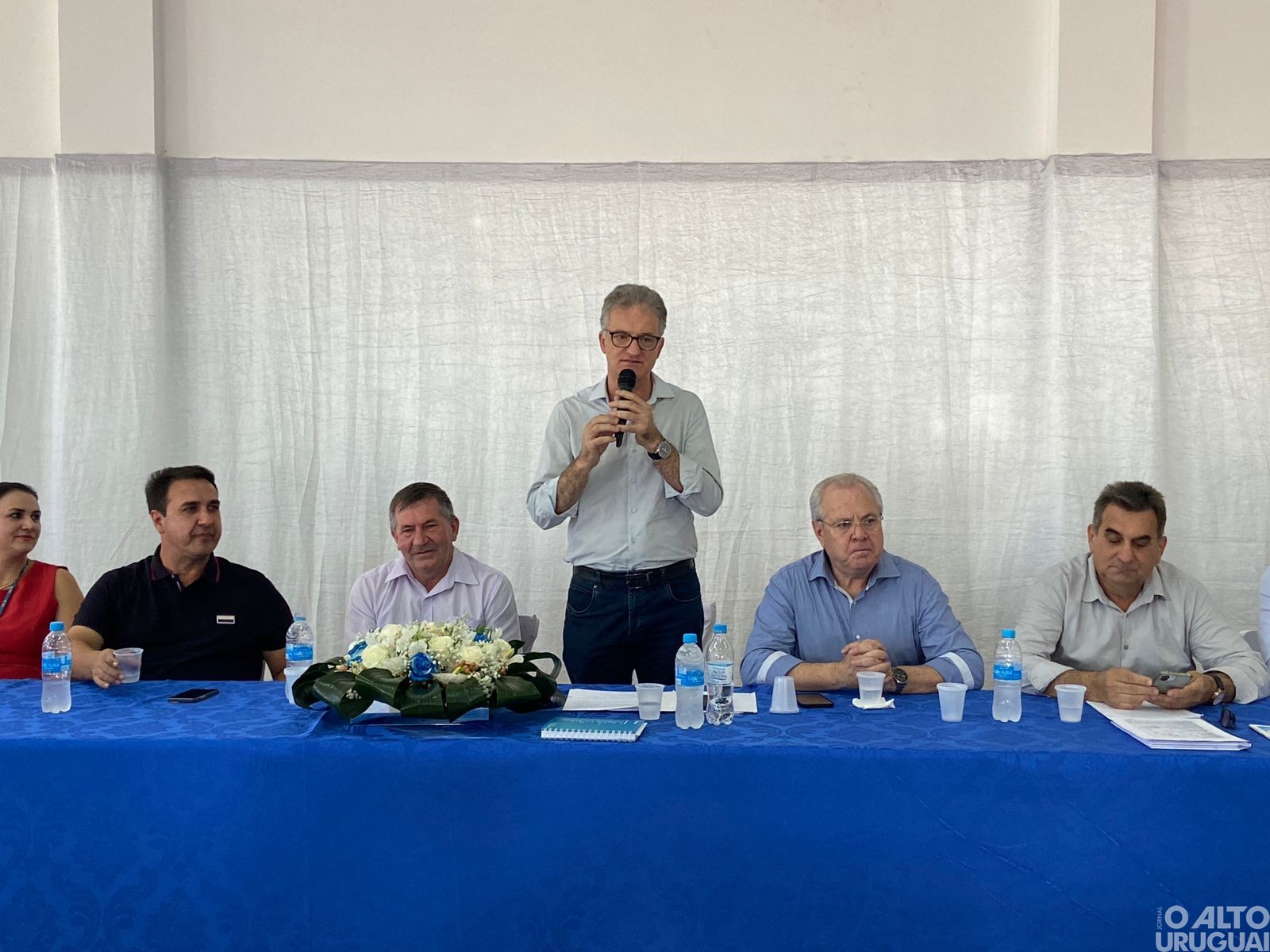 Reunião da Amzop é realizada durante Feira do Peixe de Taquaruçu do Sul
