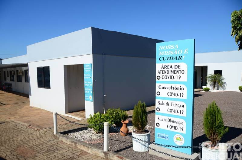 Pinheirinho do Vale: município conta com espaço exclusivo para pacientes Covid