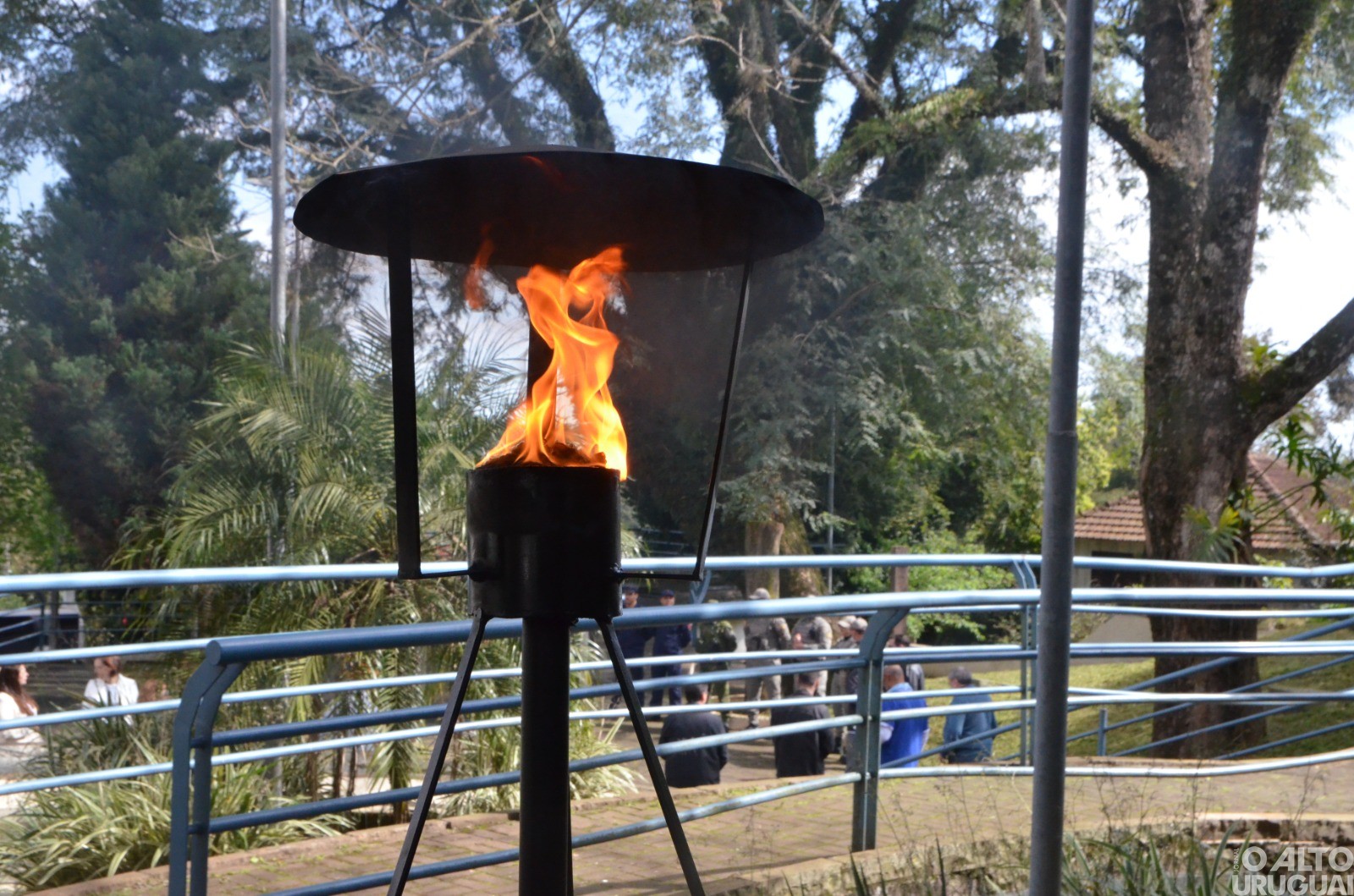 Fogo Simbólico da Pátria chega a Frederico Westphalen