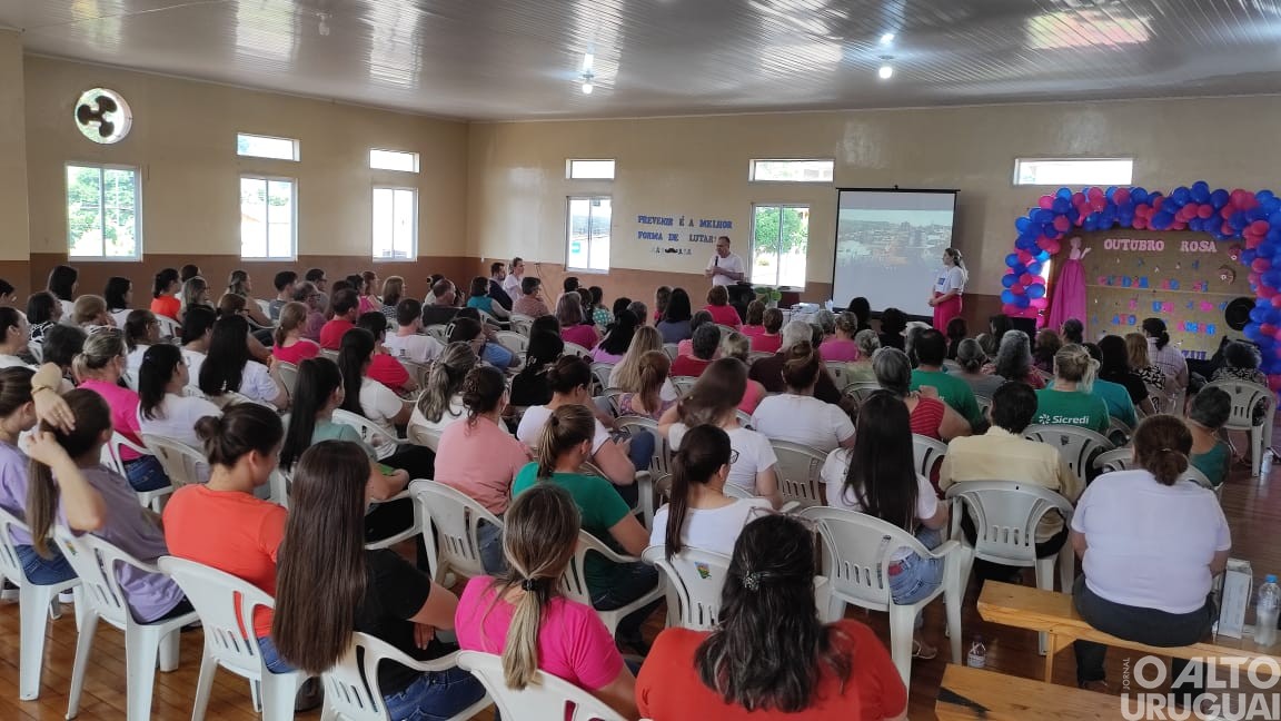 1º Encontro da Saúde da Mulher e do Homem é realizado em Pinhal
