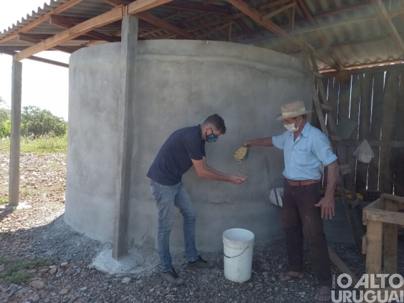 Emater disponibiliza nova tecnologia para armazenamento e secagem de grãos