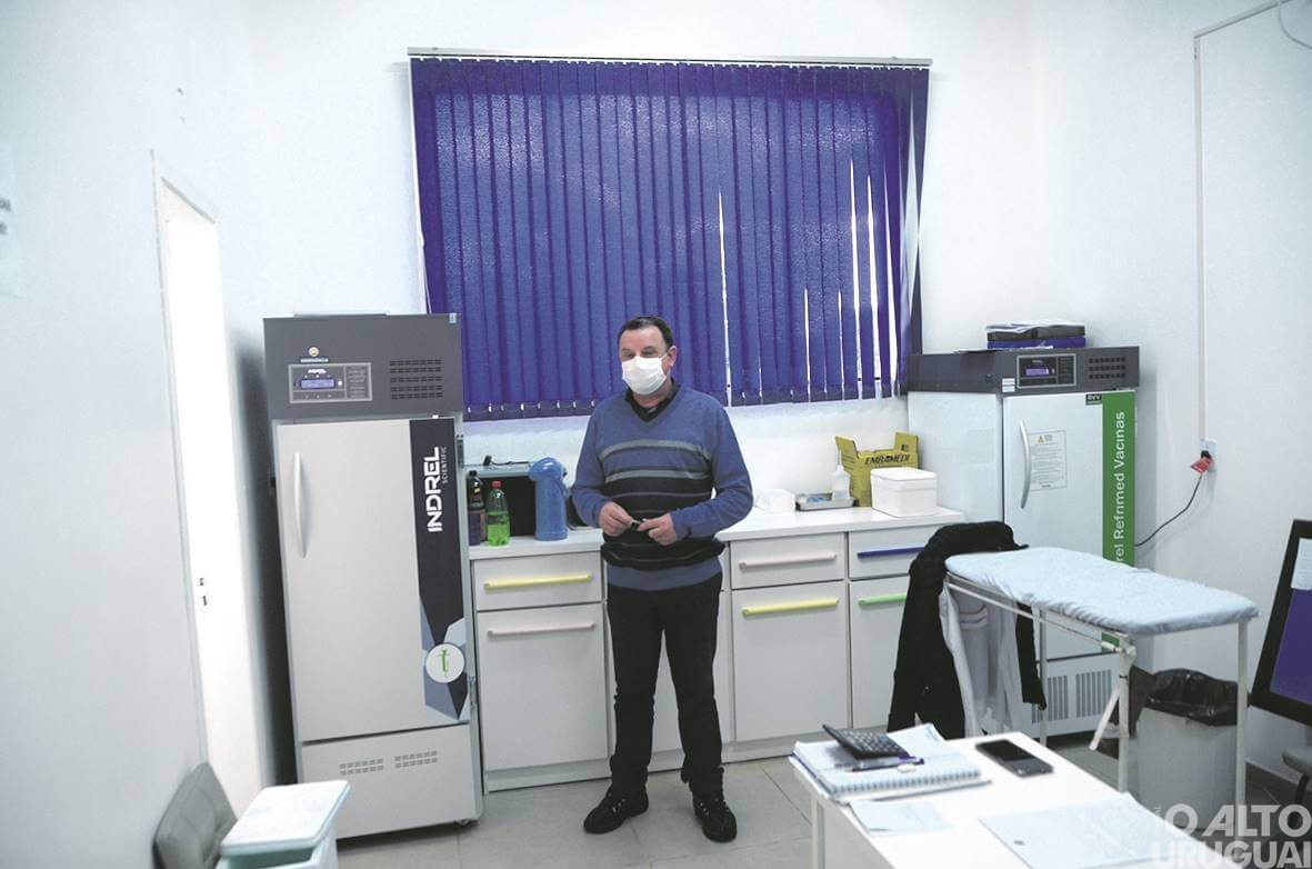 Planalto: melhorias na sala de vacinação oferecem mais segurança aos moradores