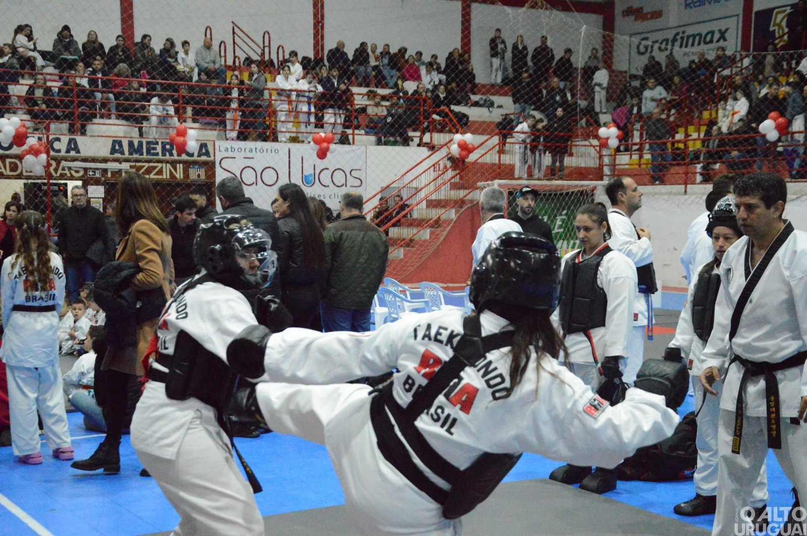 Torneio Estadual de Taekwondo reúne 300 atletas em FW