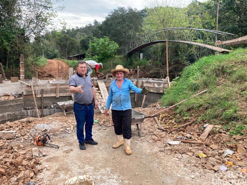 Pontes de conexão são concluídas em comunidades de Vista Alegre